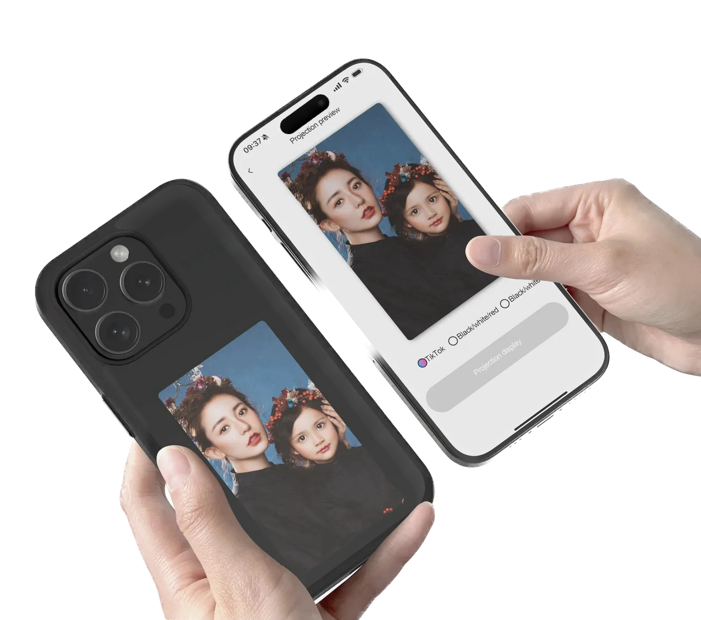 E-Ink Customizable Phone Case - Dynamic NFC Design